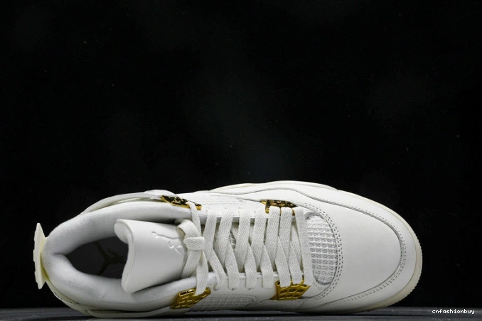 4 AQ9129-170 Gold Retro Jordan Metallic 0718
